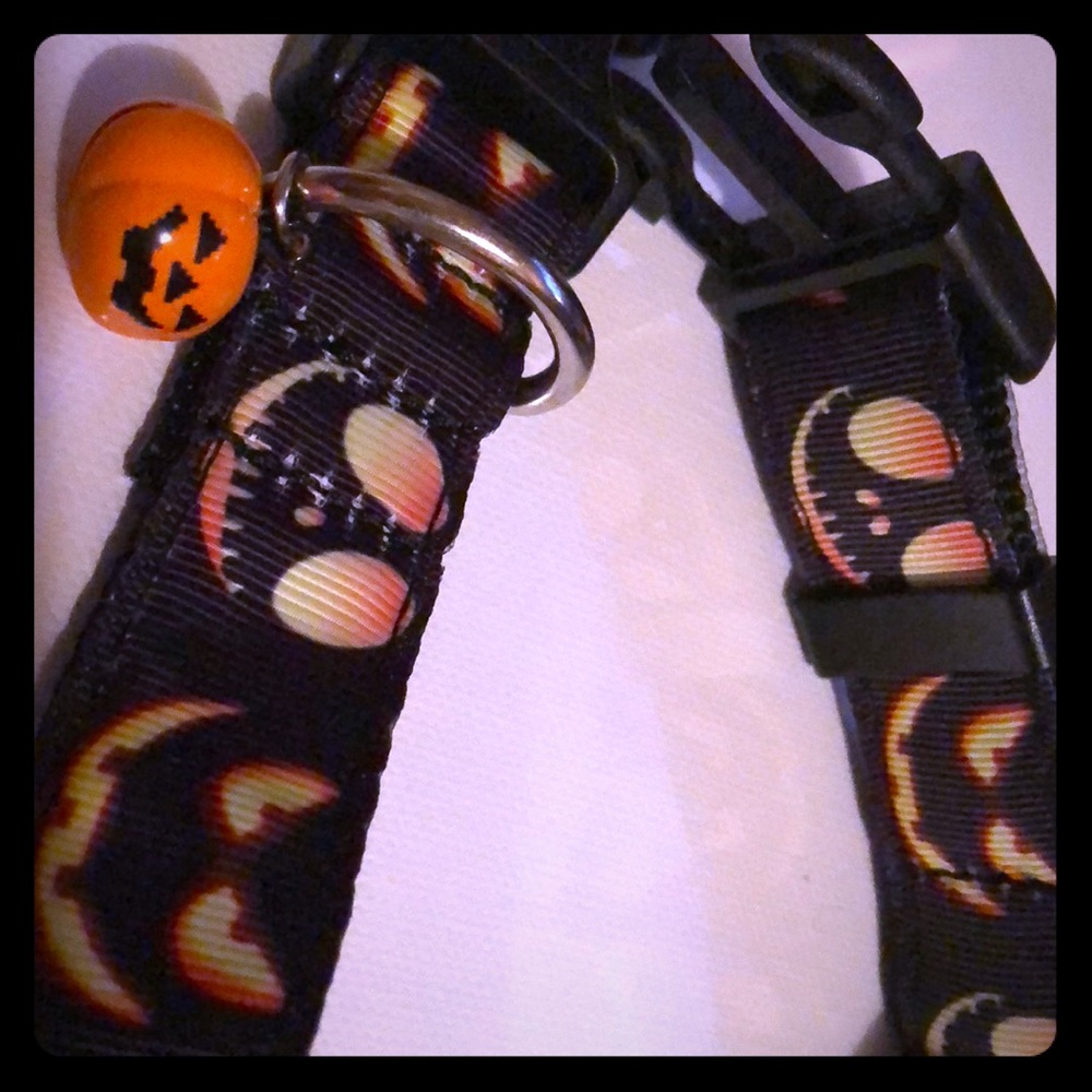 🎃🐾Halloween set with 1 collar + 1 leash🐾🎃